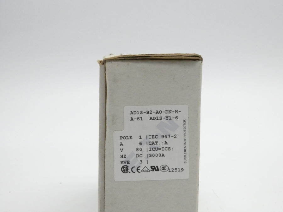 EATON HEINEMANN AD1S-B2-AO-DN-H-A-61 80V 6A NSMP