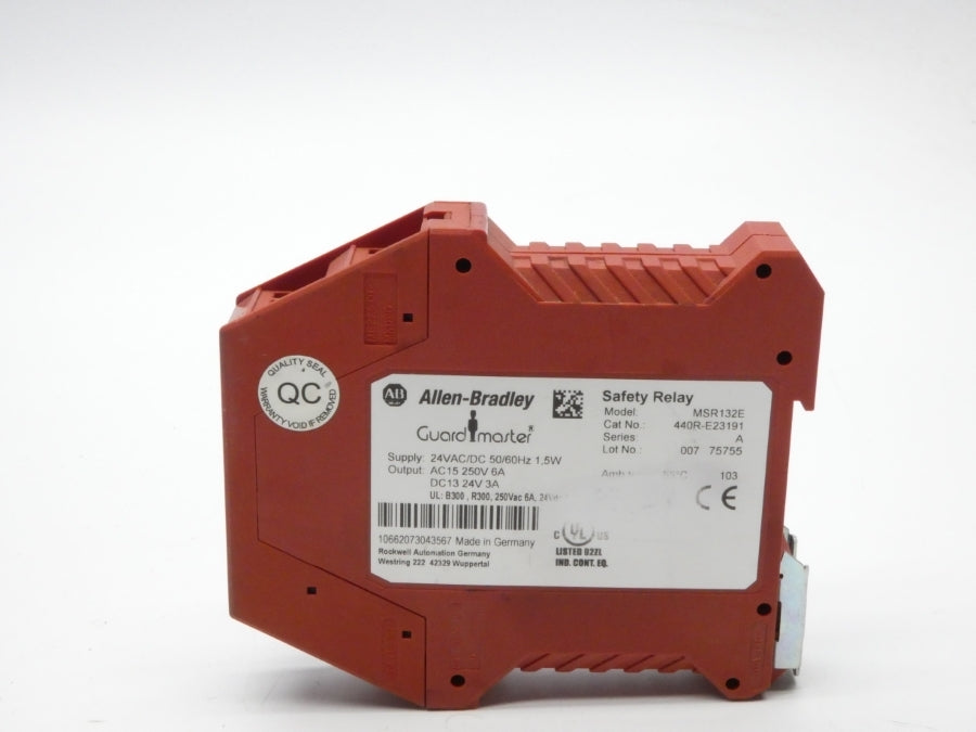 ALLEN BRADLEY 440R-E23191 SER. A 24V 6A UNMP