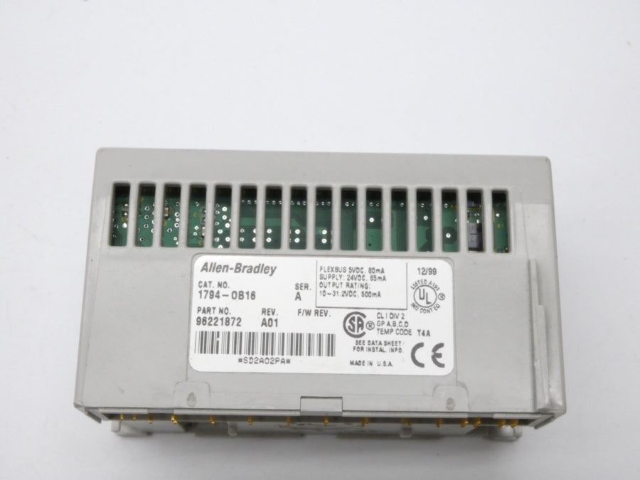ALLEN BRADLEY 1794-OB16 SER. A REV. A01 24VDC NSMP