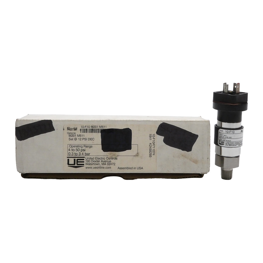 UNITED ELECTRIC 10-F10 250VAC 5A 12PSI NSMP