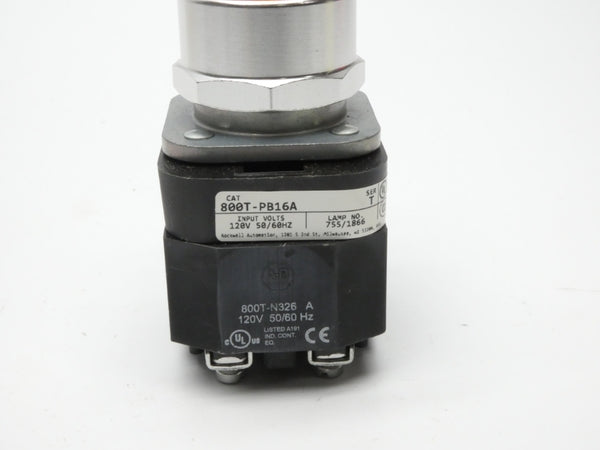INDUSTRIAL SPARE PART 800T-PB16A SER. T 120V (NO ACCESSORIES)(WH) NSMP