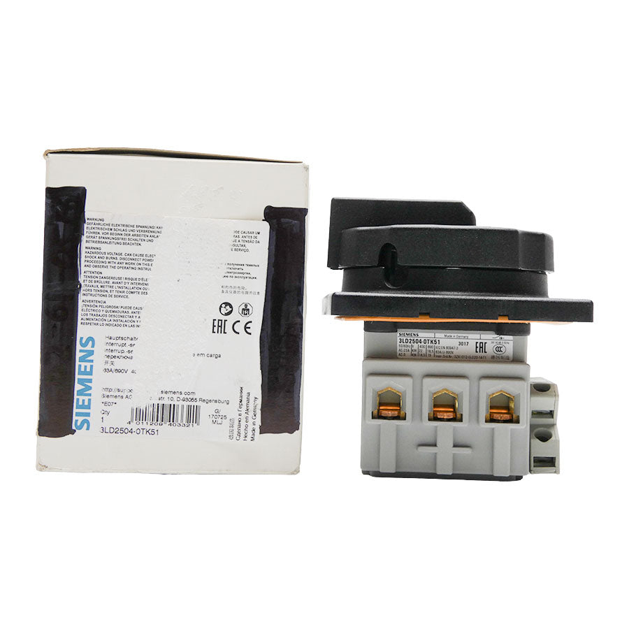 SIEMENS 3LD2504-0TK51 690V 63A NSMP