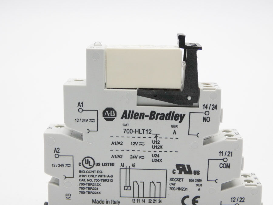 ALLEN BRADLEY 700-HLT12U24 SER. A 24V 10A NSNP