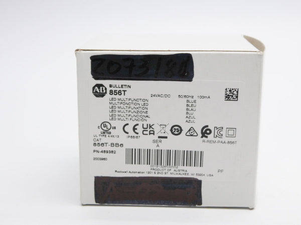 INDUSTRIAL SPARE PART 856T-BB6 SER. A 24V (WH) NSMP