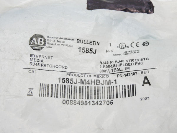 INDUSTRIAL SPARE PART 1585J-M4HBJM-1 SER. A 600V NSMP