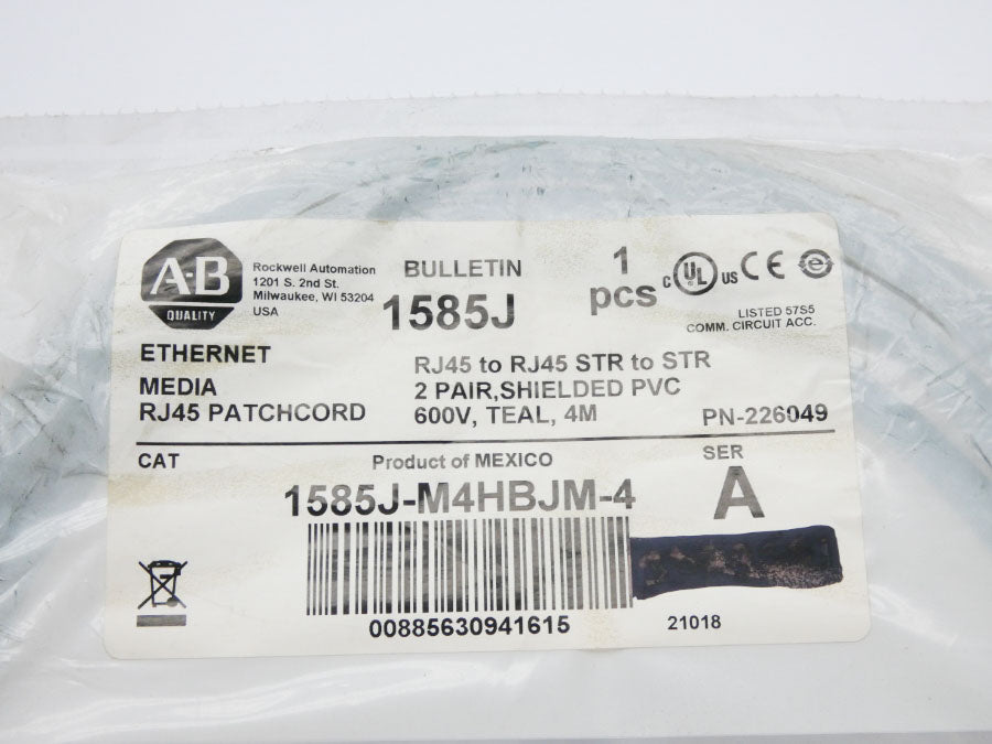ALLEN BRADLEY 1585J-M4HBJM-4 SER. A 600V NSMP