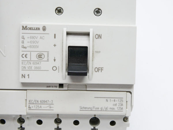 KLOCKNER MOELLER N1-4-125 690V 125A NSMP