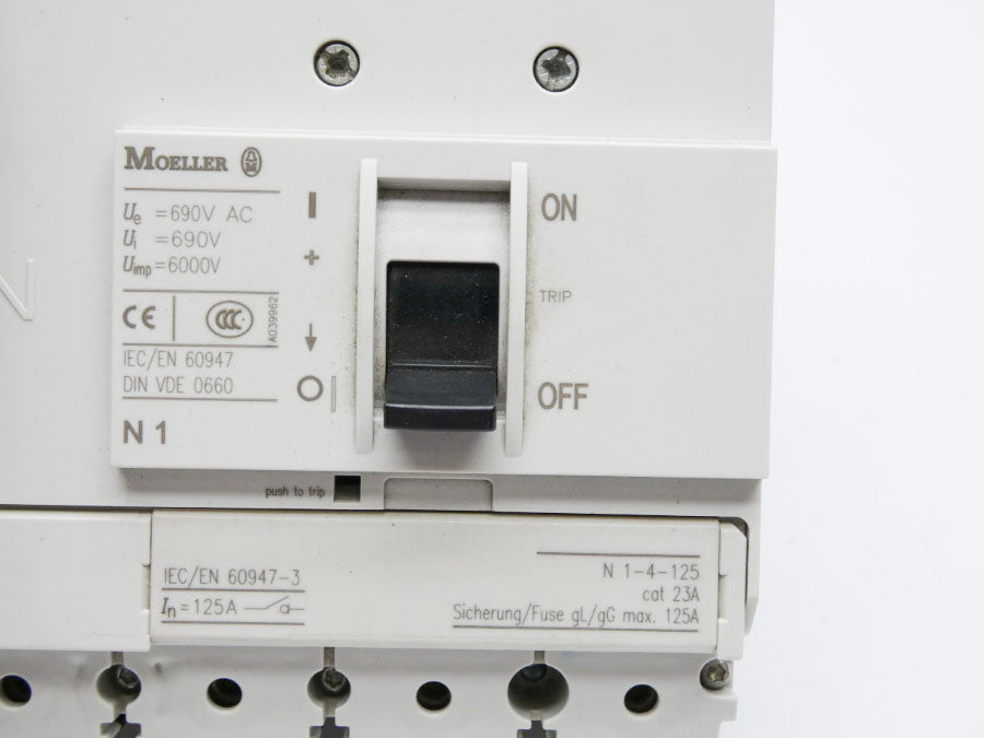 KLOCKNER MOELLER N1-4-125 690V 125A NSMP