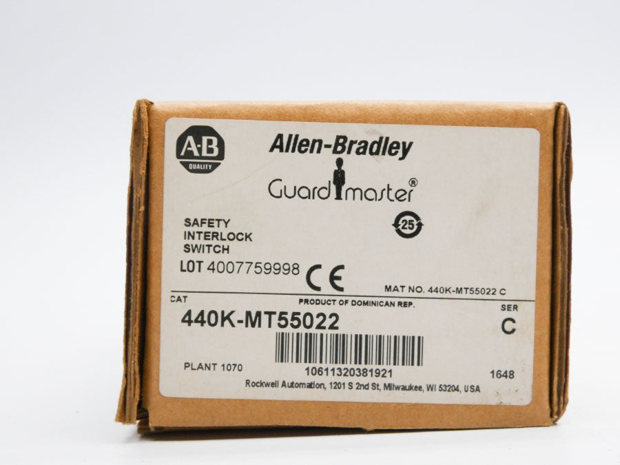 ALLEN BRADLEY 440K-MT55022 SER. C 240V 10A (BR/WH) NSMP
