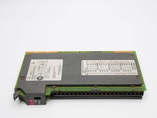 ALLEN BRADLEY 1771-IFE SER. C F/W B REV. D01 5VDC (NO TERMINAL) UNMP