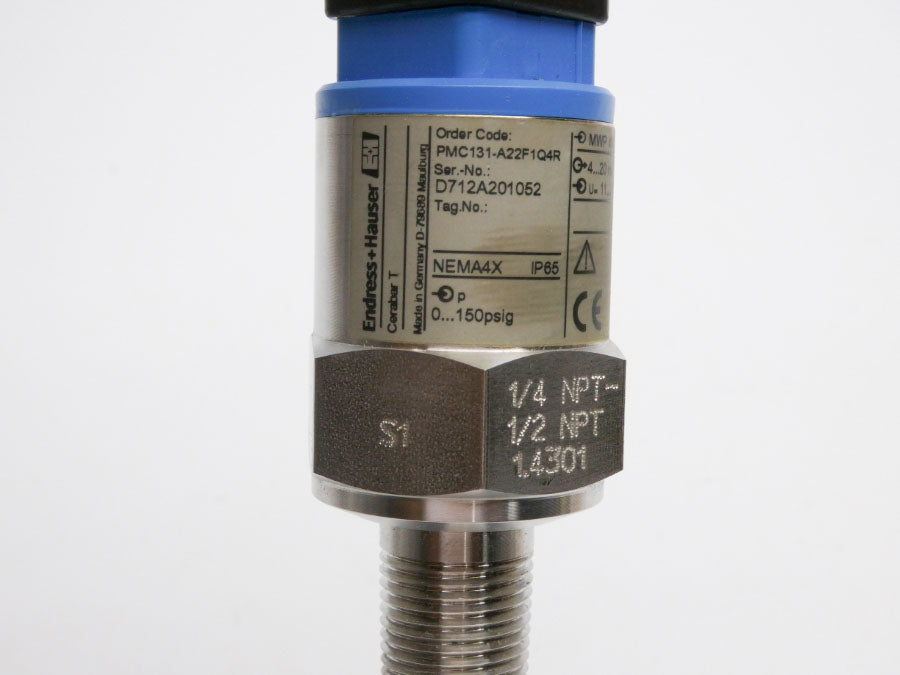 ENDRESS+HAUSER PMC131-A22F1Q4R 11-30VDC 0-150PSI NSNP