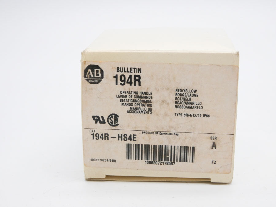 ALLEN BRADLEY 194R-HS4E SER. A (WH) NSMP