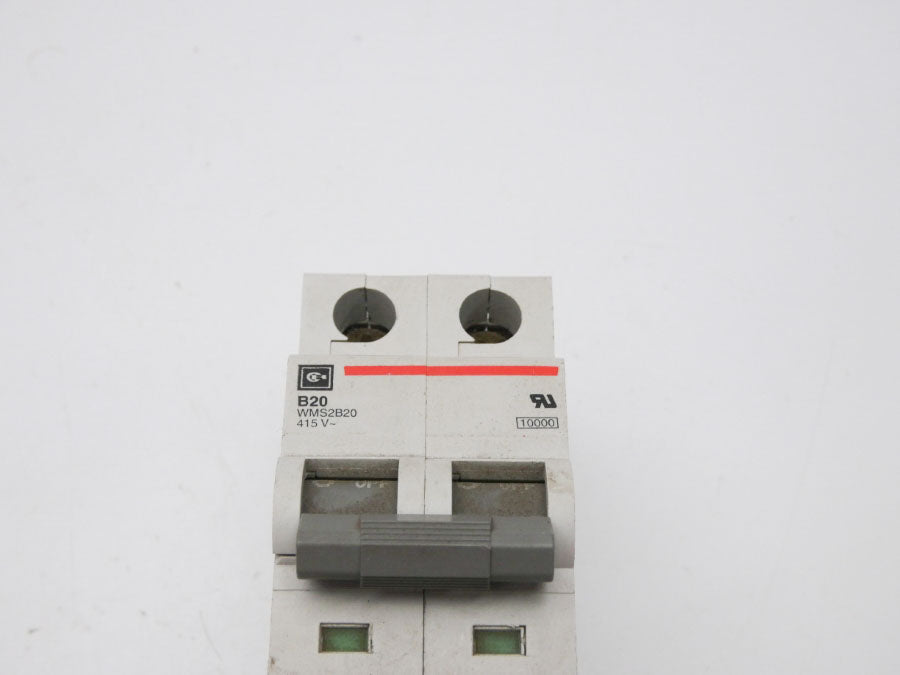 CUTLER-HAMMER WMS2B20 415V 20A UNMP