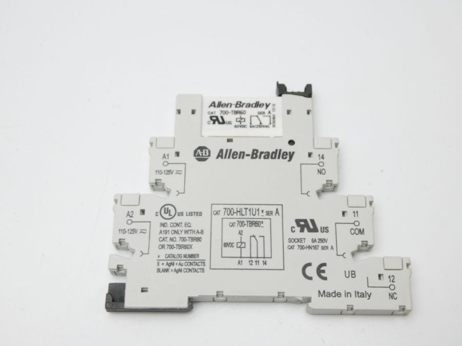 ALLEN BRADLEY 700-HLT1U1 SER. A 110-125V 6A NSNP