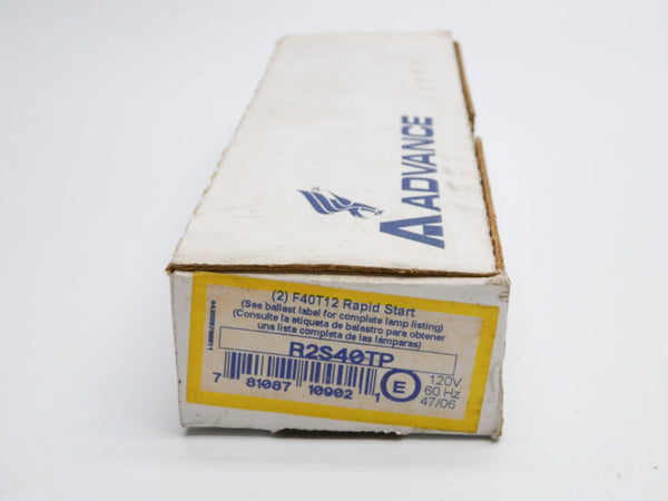 ADVANCE R-2S40-1-TP 120V 0.73A NSMP