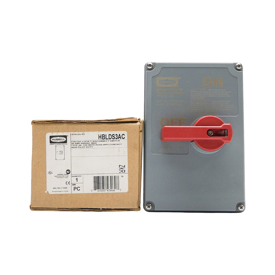 HUBBELL HBLDS3AC 600VAC 30A NSMP