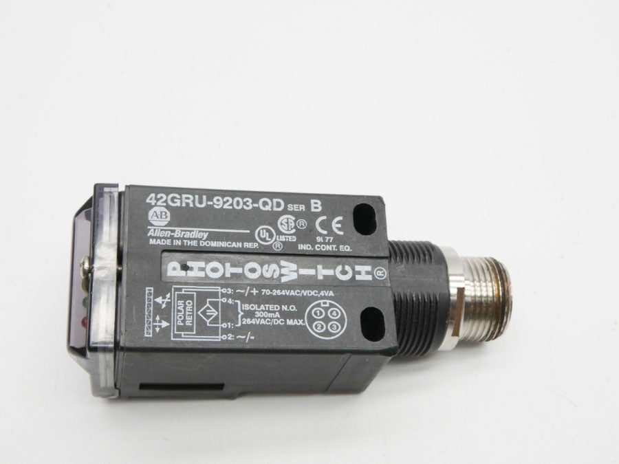 ALLEN BRADLEY 42GRU-9203-QD SER. B 70-264VAC/DC UNMP