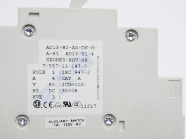 HEINEMANN AD1S-B2-AO-DN-H-A-61 7-557-11-147-0 80V 4A NSNP