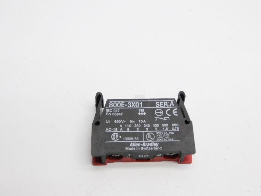 ALLEN BRADLEY 800E-3X01 SER. A 690V 10A NSNP