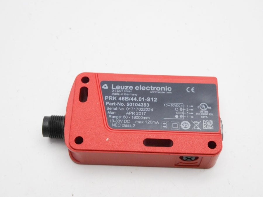 LEUZE ELECTRONIC PRK46B/44.01-S12 50104393 10-30VDC NSMP
