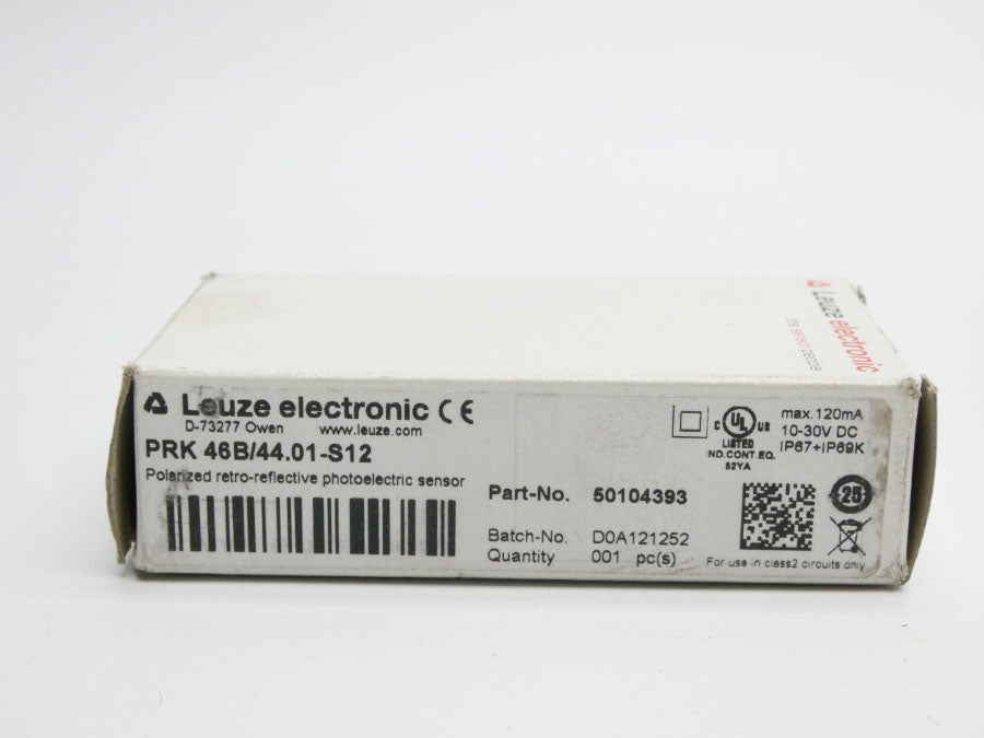 LEUZE ELECTRONIC PRK46B/44.01-S12 50104393 10-30VDC NSMP