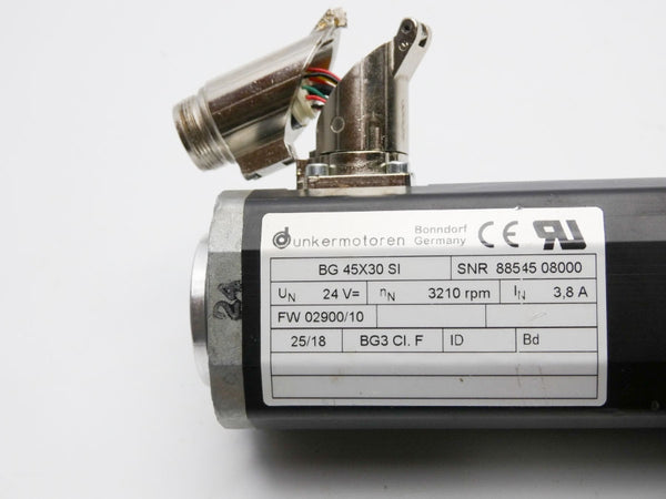 DUNKERMOTOREN BG45X30SI PLG52 24V 3.8A (AS PICTURED) UNMP