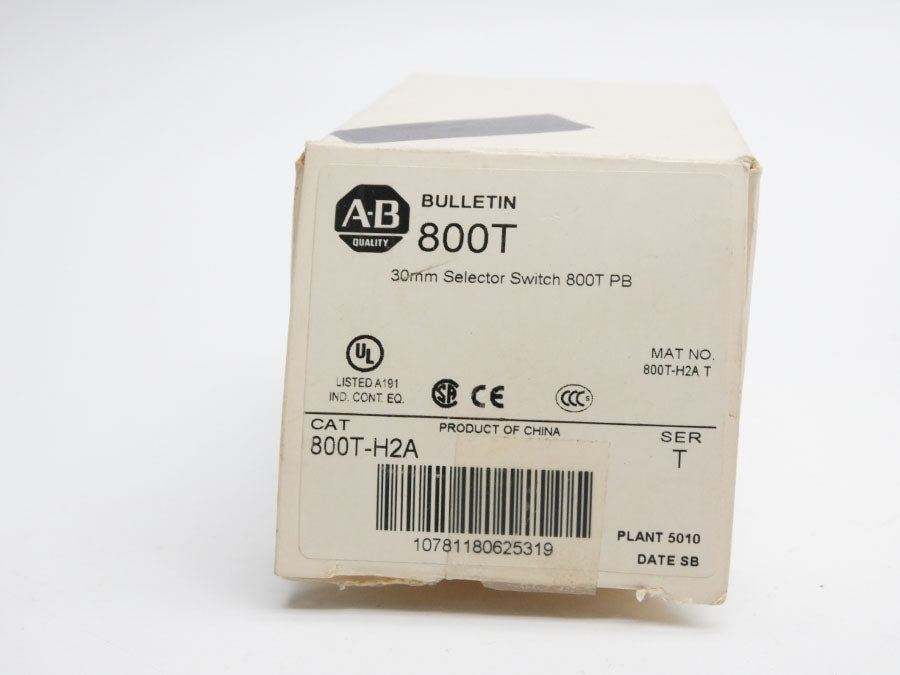 ALLEN BRADLEY 800T-H2A SER. T (NO ACCESSORIES) (WH) NSMP