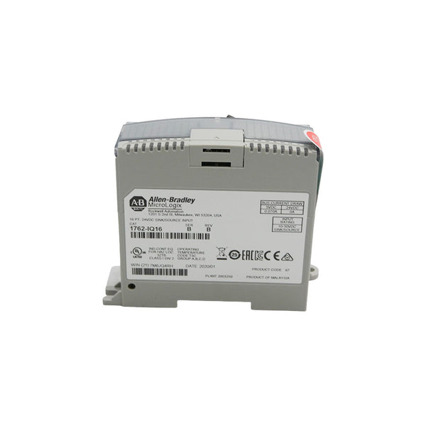 ALLEN BRADLEY 1762-IQ16 SER. B REV. B 24VDC 0.070A NSNP