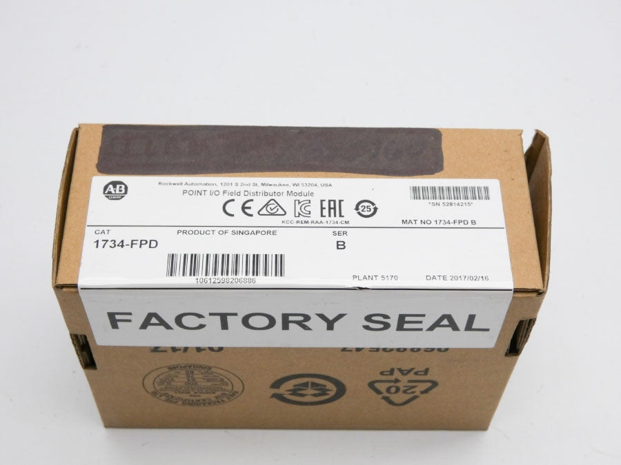 ALLEN BRADLEY 1734-FPD SER. B DATE: 2017 NSFS