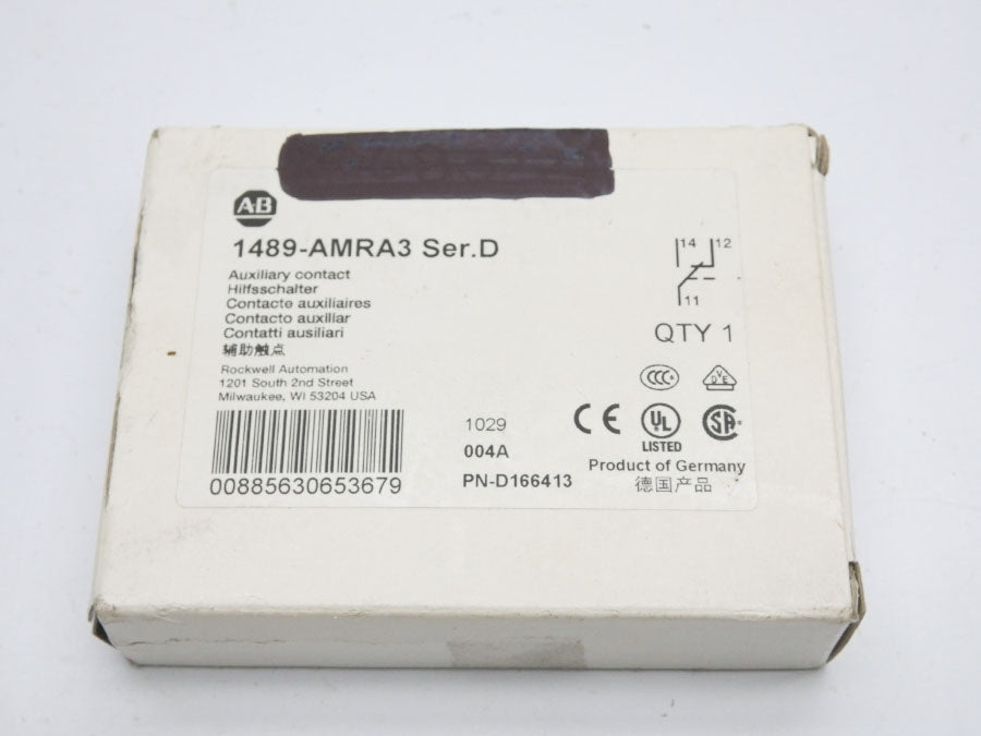 ALLEN BRADLEY 1489-AMRA3 SER. D (WH) NSMP