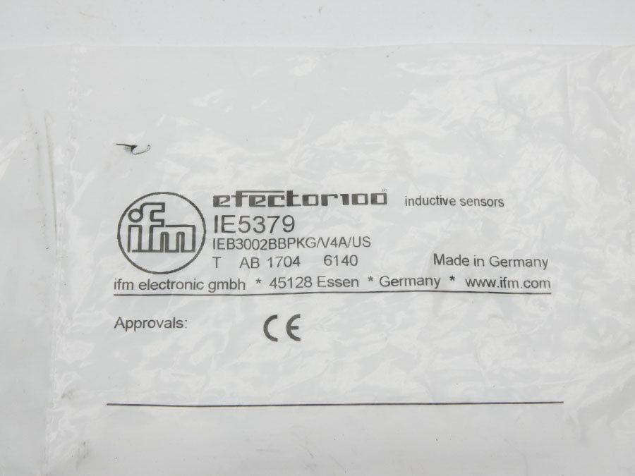 IFM EFECTOR IEB3002BBPKG/V4A/US IE5379 NSMP