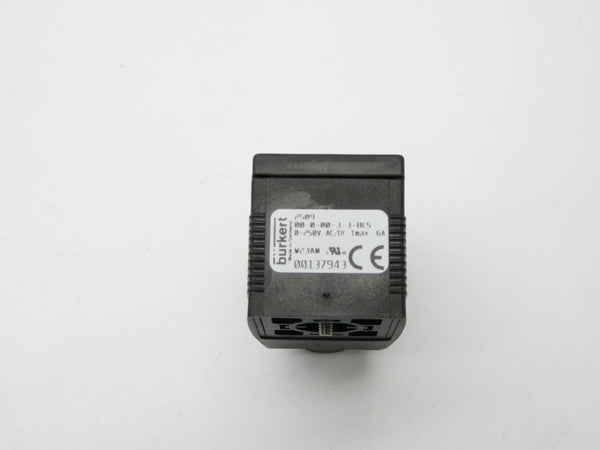 BURKERT 2509-00-0-00-3-3-BC5 00137943 0-250VAC/DC 6A NSNP