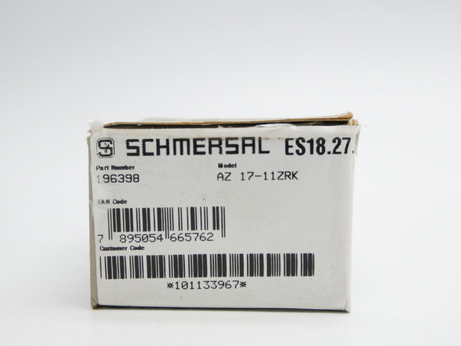 SCHMERSAL AZ17-11ZRK 196398 NSMP