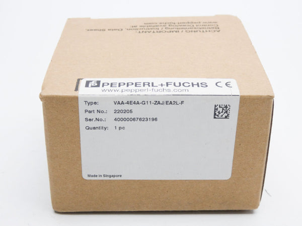 PEPPERL+FUCHS VAA-4E4A-G11-ZAJ/EA2L-F 220205 30VDC NSMP