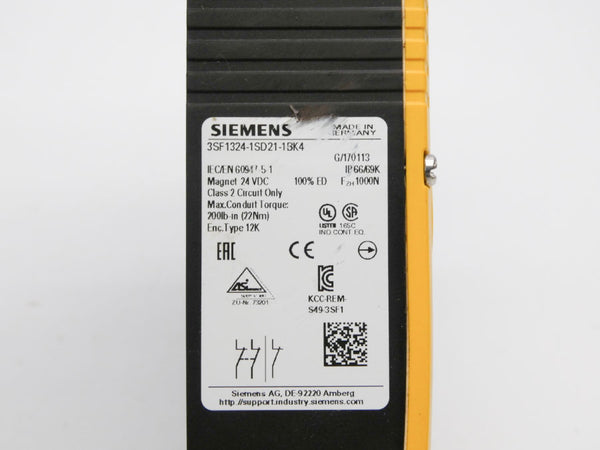 SIEMENS 3SF1324-1SD21-1BK4 24VDC (AS IS) NSNP