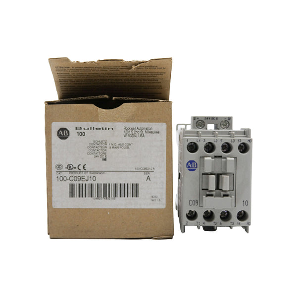 INDUSTRIAL SPARE PART 100-C09EJ10 SER. A 24VDC 32A (AS PICTURED) (BR/WH) NSMP