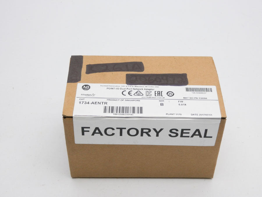 ALLEN BRADLEY 1734-AENTR SER. B F/W 5.014 DATE: 2017 NSFS