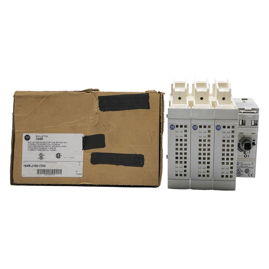 ALLEN BRADLEY 194R-J100-1753 SER. A (BR/WH) NSMP