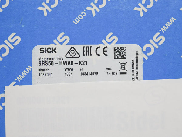 SICK SRS50-HWA0-K21 1037091 7-12VDC NSMP