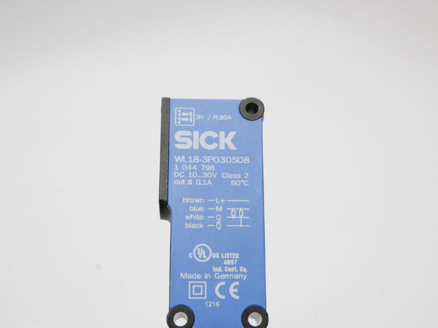 SICK WL18-3P030S08 1044798 10-30VDC 0.1A NSMP