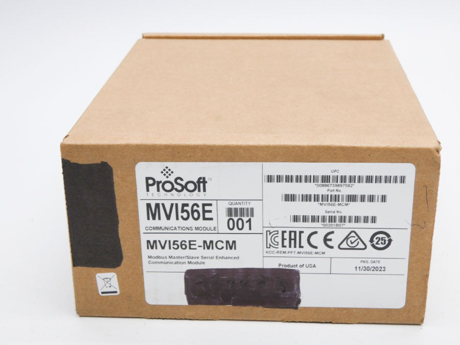 PROSOFT TECHNOLOGY MVI56E-MCM DATE: 2023 NSFS