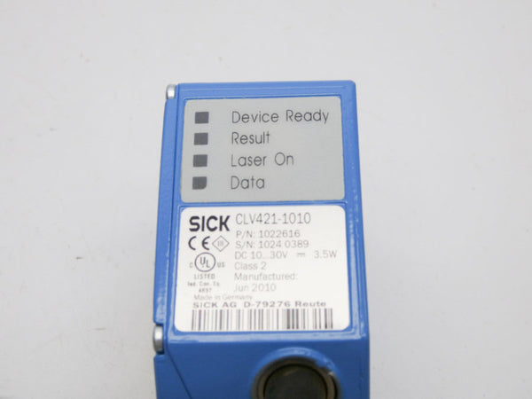 SICK CLV421-1010 1022616 10-30VDC UNMP
