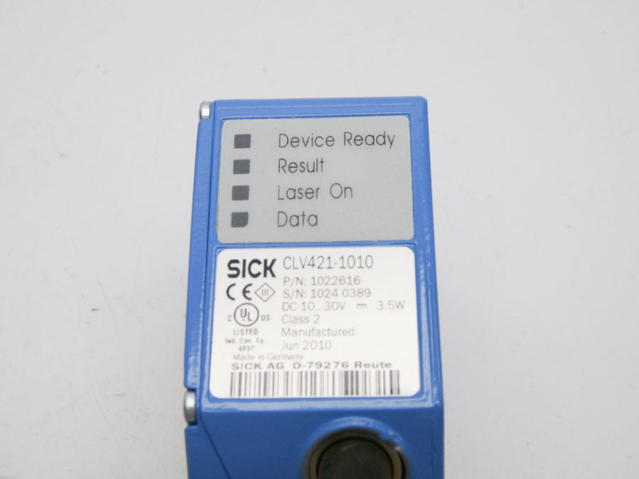 SICK CLV421-1010 1022616 10-30VDC UNMP