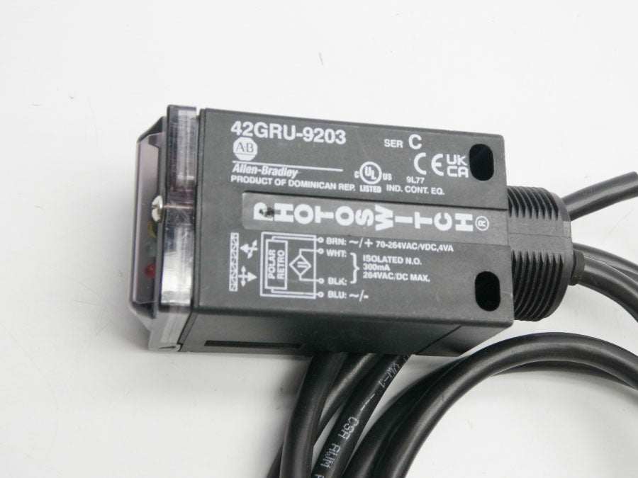 ALLEN BRADLEY 42GRU-9203 SER. C 70-264VAC/VDC UNMP