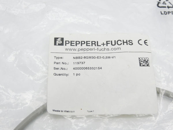PEPPERL+FUCHS NBB2-8GM30-E2-0.5M-V1 119737 NSMP
