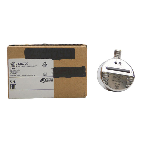 IFM EFECTOR SIR11ABBFPKG/US-100-IPF SI6700 19-36VDC NSMP