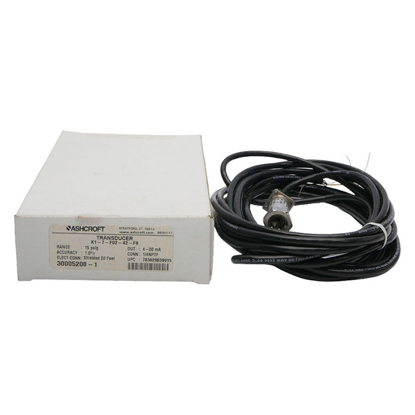 ASHCROFT K1-7-F02-42-F8 10-36VDC 15PSI NSMP