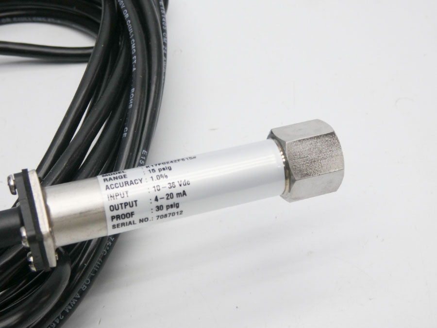 ASHCROFT K1-7-F02-42-F8 10-36VDC 15PSI NSMP