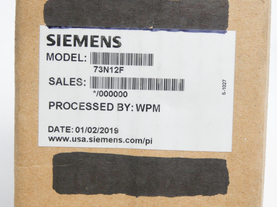 SIEMENS 73N12F NSMP