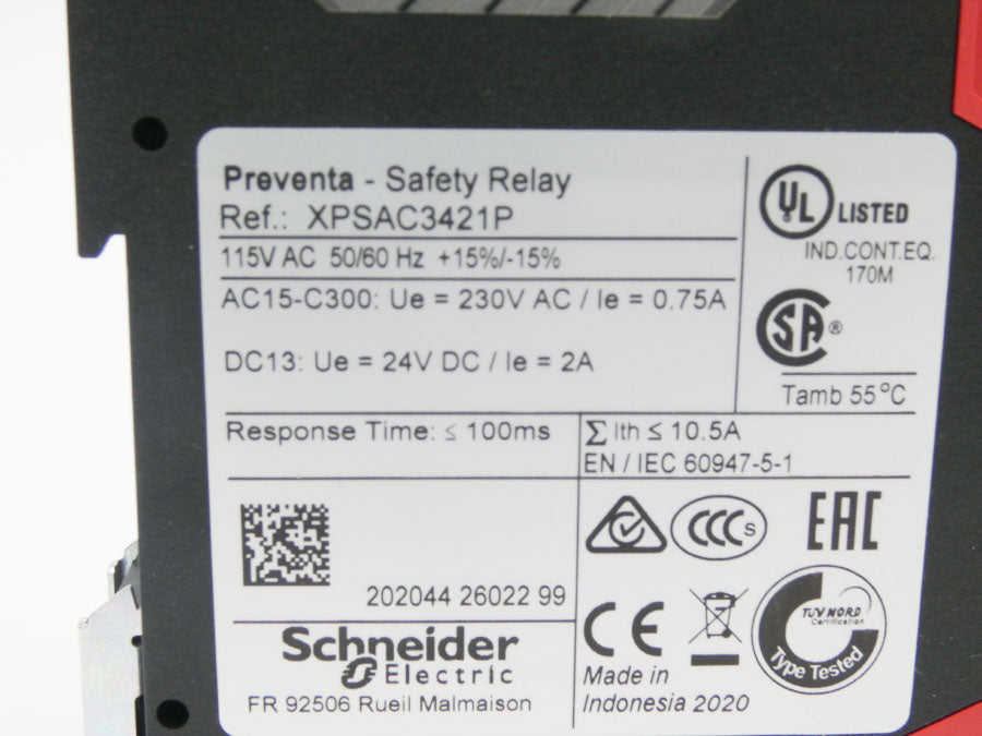 SCHNEIDER ELECTRIC XPSAC3421P 115VAC 2A NSMP